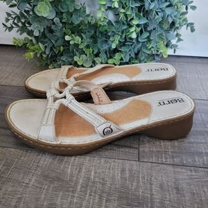 Women's Cream Sandals